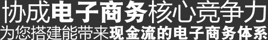 協(xié)城電子商務(wù)核心競(jìng)爭(zhēng)力,為您搭建能帶來現(xiàn)金流的電子商務(wù)體系 協(xié)城電子商務(wù)核心競(jìng)爭(zhēng)力,為您搭建能帶來現(xiàn)金流的電子商務(wù)體系